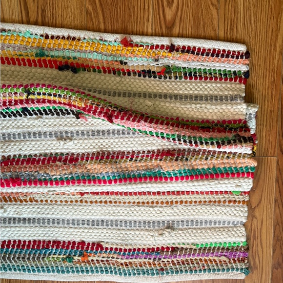 Bohemian Rag Rug - Picture 2 of 11